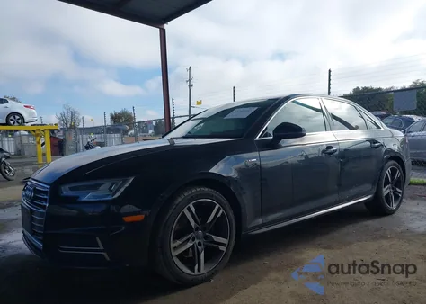 2018 Audi A4 2.0T Tech Ultra Premium/2.0T Ultra Premium из США, поврежденный, VIN WAULMAF48JN004672